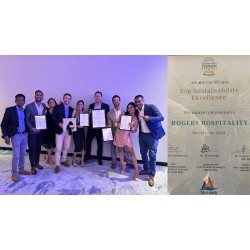 Sustainable Tourism Mauritius Awards 2023 : Rogers Hospitality récompensé pour son engagement exemplaire envers la durabilité